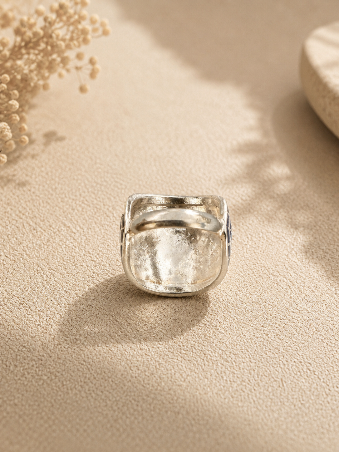 Ruha Blue Enamel Ring