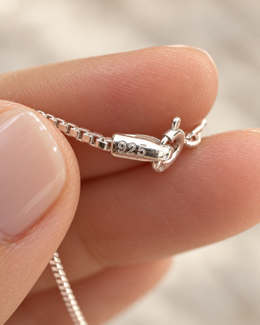 Elara Silver Box Chain
