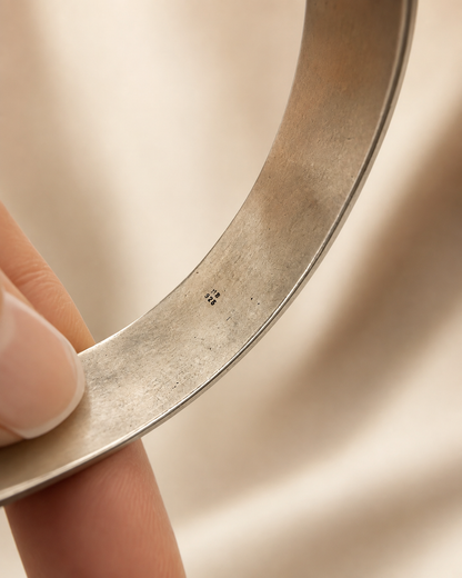 Zohra Oxidized 925 Bangle