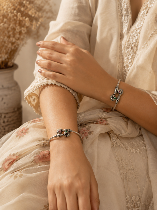 Mayur Oxidized Bangle