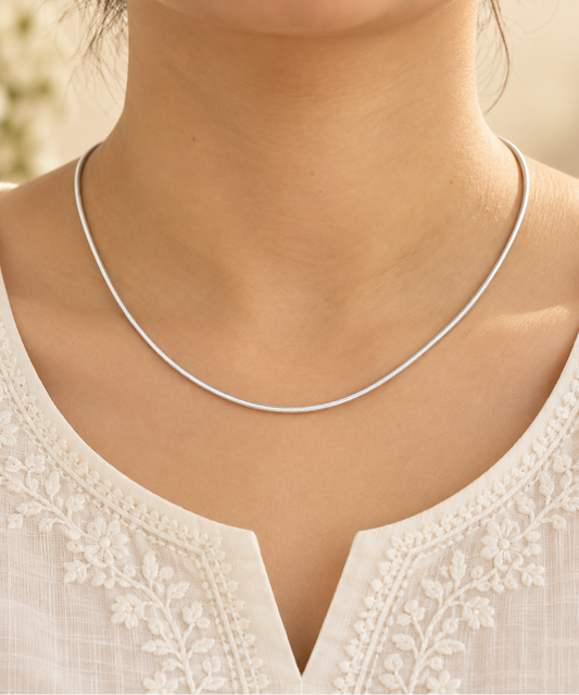 Elina Silver Chain