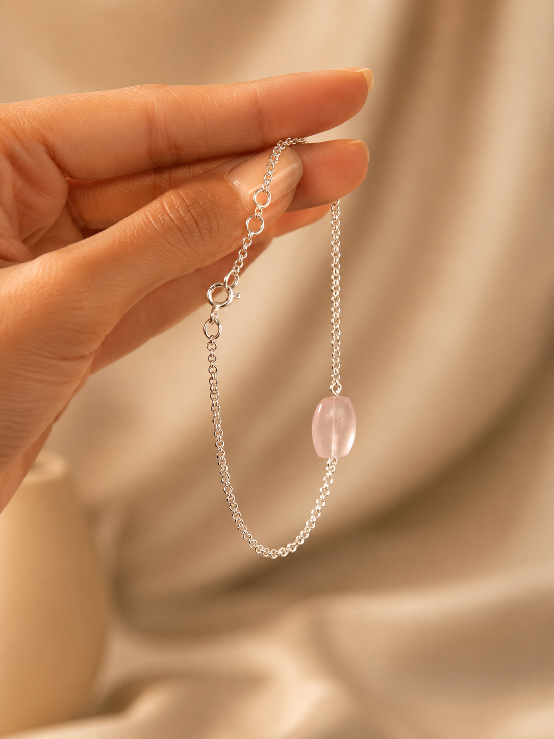 Blush Stone Bracelet