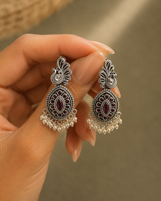 Gulmohar Earrings