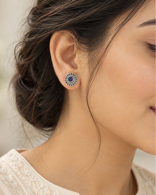 Tara Blue Studs