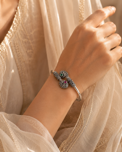 Mayur Oxidized Bangle