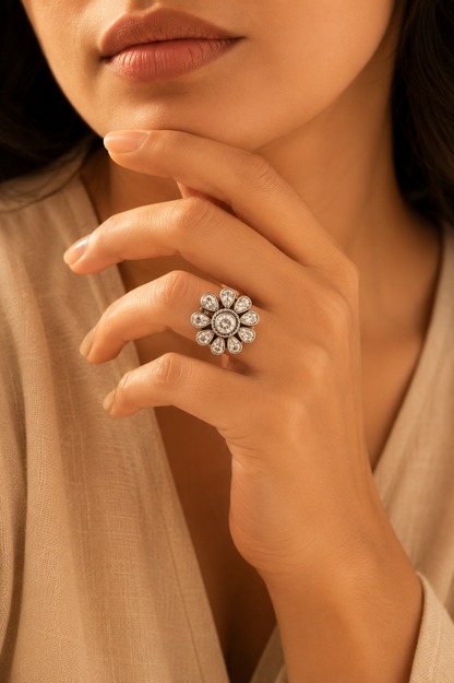 Gulbahar Adjustable Ring
