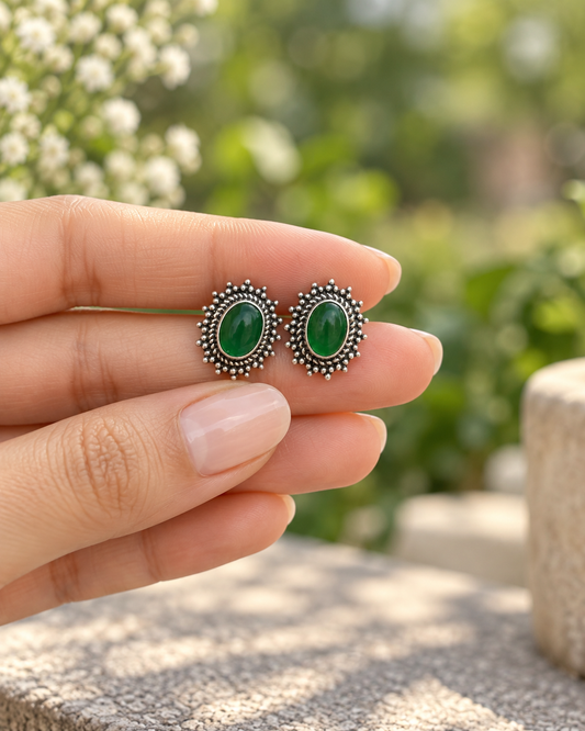 Aarika Green Studs