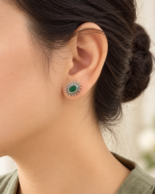Aarika Green Studs