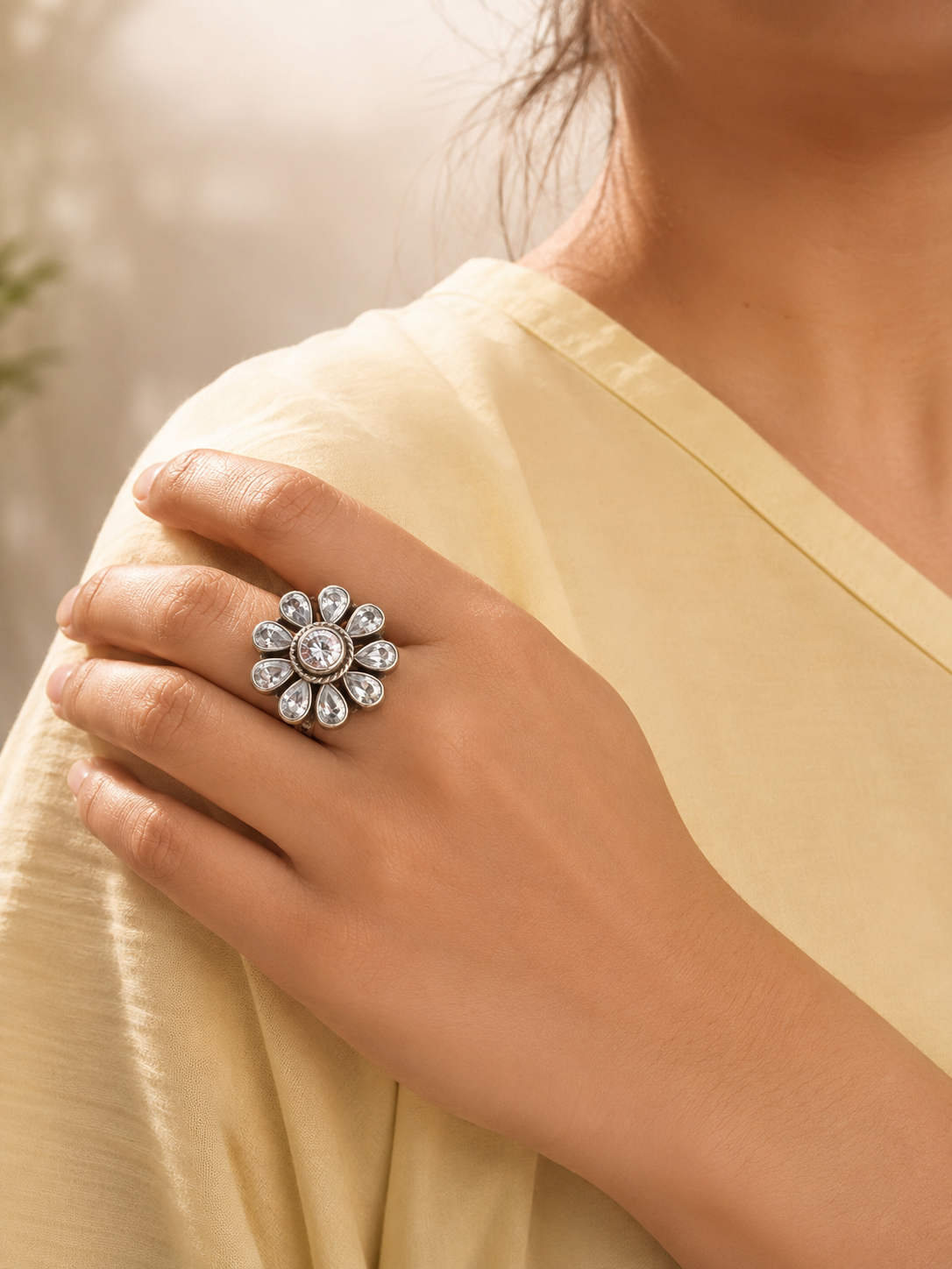 Gulbahar Adjustable Ring