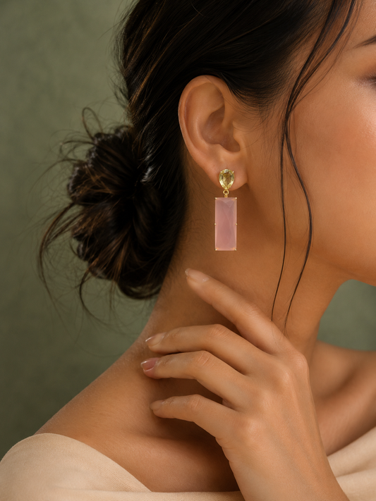 Blushmere Drop Earrings