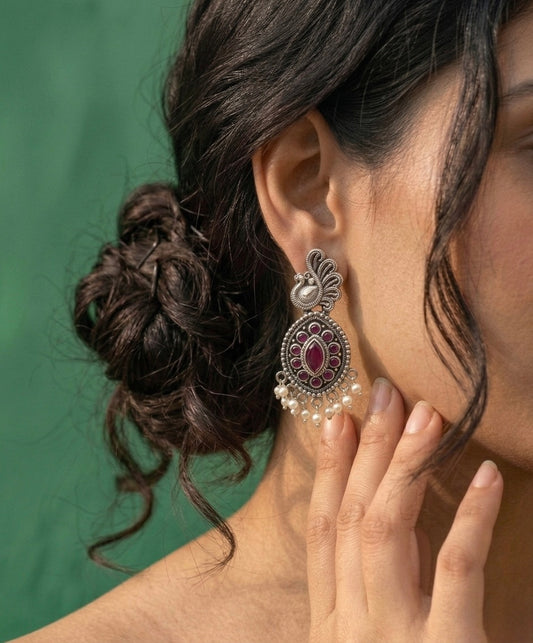 Gulmohar Earrings