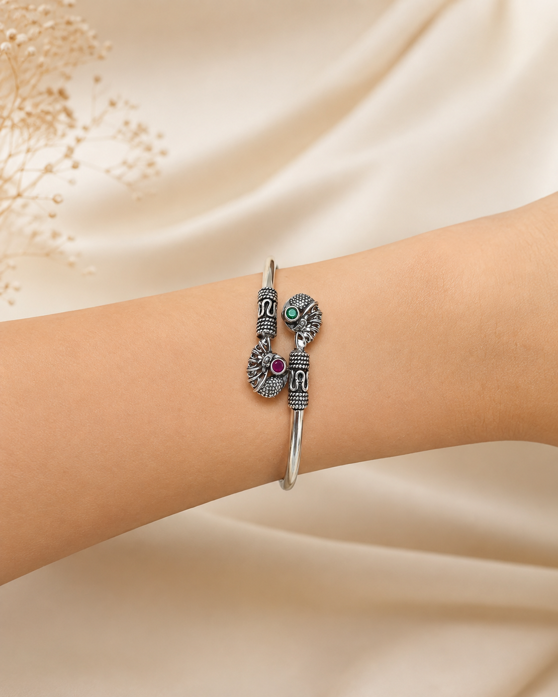 Mayur Oxidized Bangle