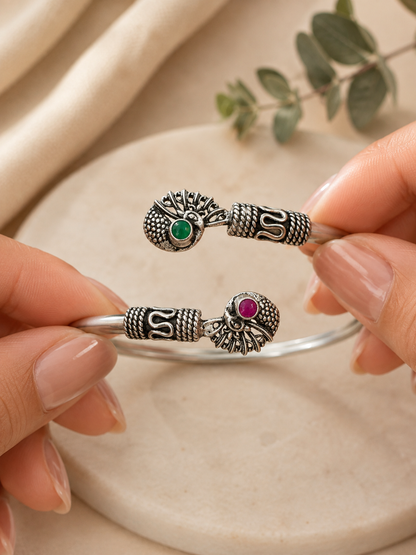 Mayur Oxidized Bangle