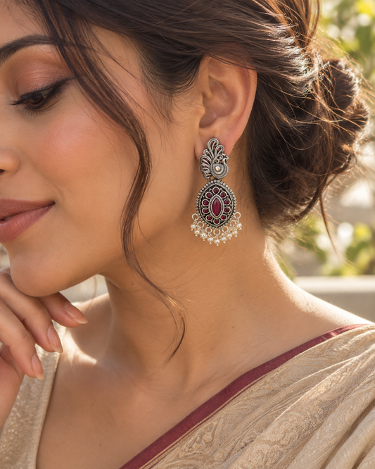Gulmohar Earrings