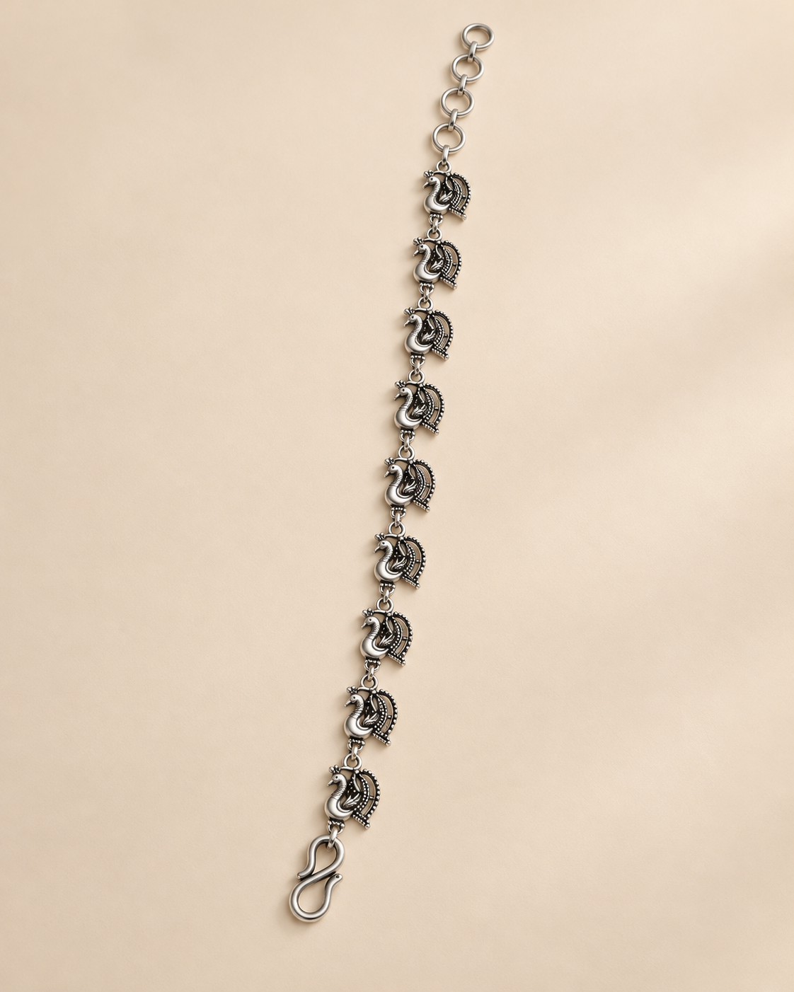 Mayuri Silver Bracelet