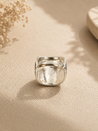 Ruha Blue Enamel Ring