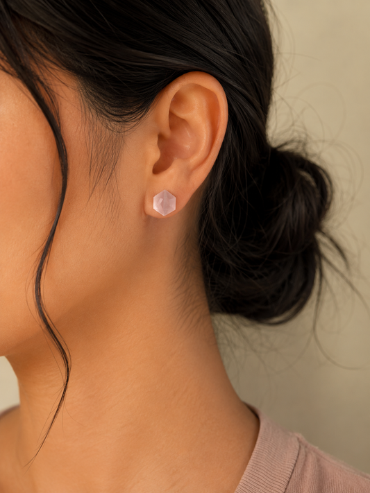 Blush Prism Studs