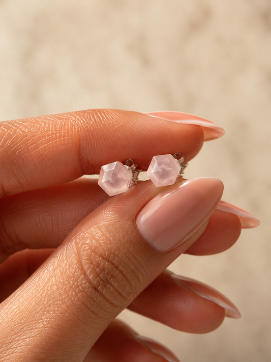 Blush Prism Studs