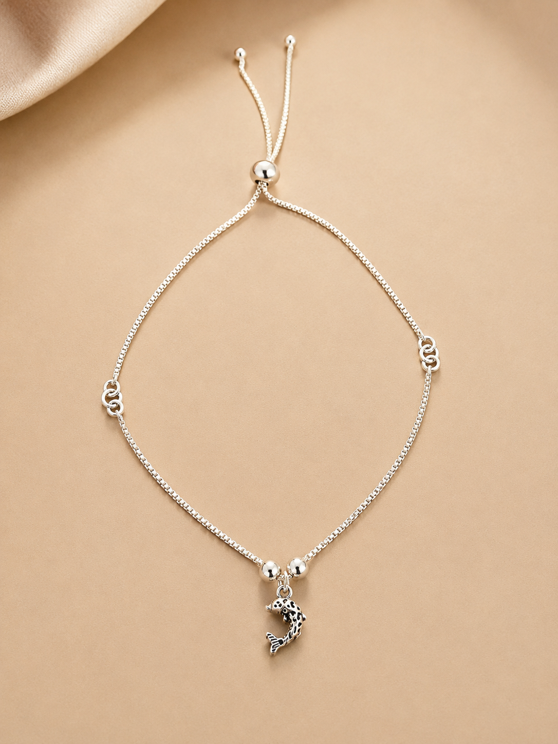 Leher Dolphin Anklet