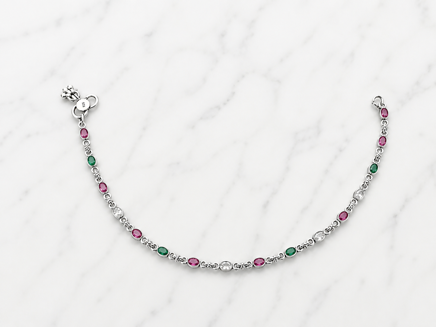 Navrangi Anklet