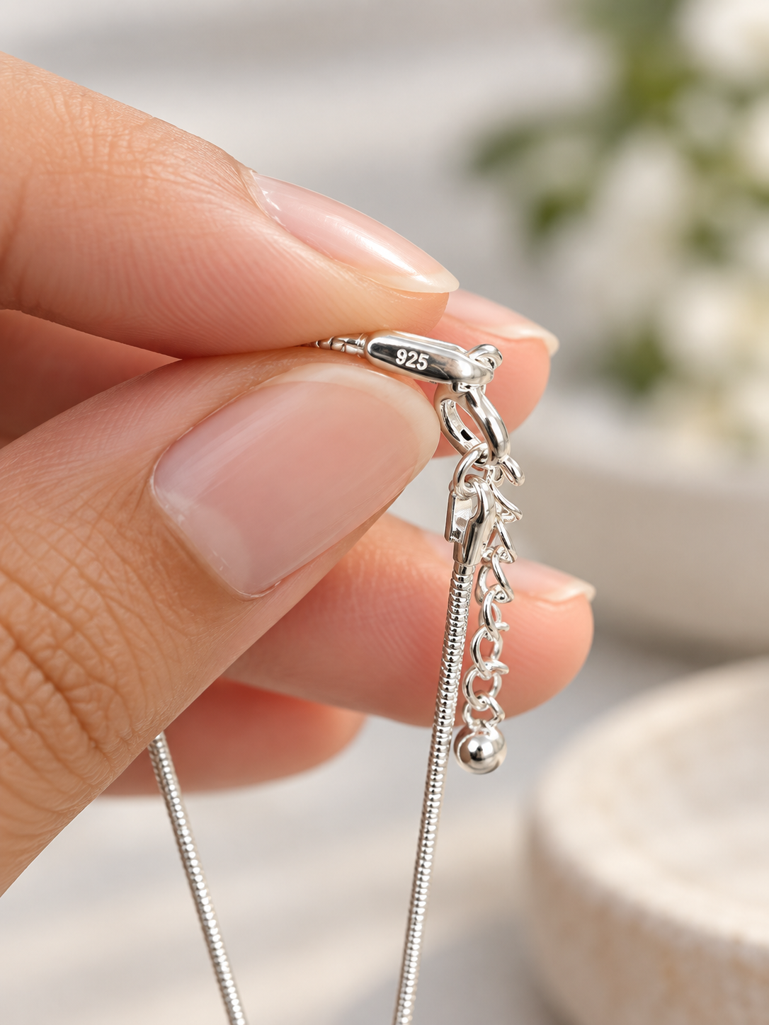 Ruhika Silver Anklets