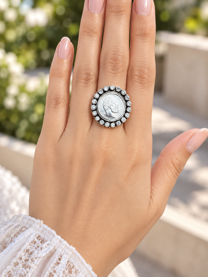 Victorian Coin Ring