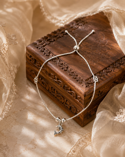 Leher Dolphin Anklet